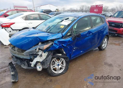 2019 Ford Fiesta Se from USA, damaged, VIN 3FADP4EJ3KM157940